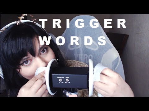 ASMR Tingly Trigger Words & Kisses 👄  ||  Palabras detonantes & Besos 👄