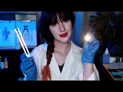 [ASMR] Detailed Face and Cranial Nerve Exam ~ Doctor Roleplay for Tingles and Relaxation