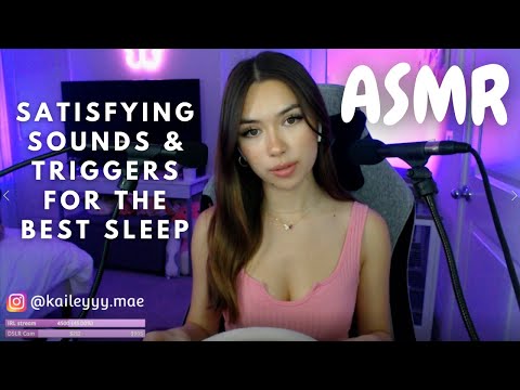 ASMR ♡ Satisfying Sounds & Triggers for the Best Sleep (Twitch VOD)