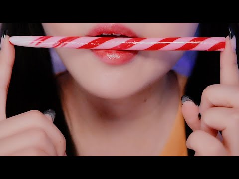 ASMR  Candy Eating👅mouth sounds