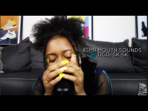 ASMR Mouth Sounds | TicoTico, Sk, | Nail Tapping ~