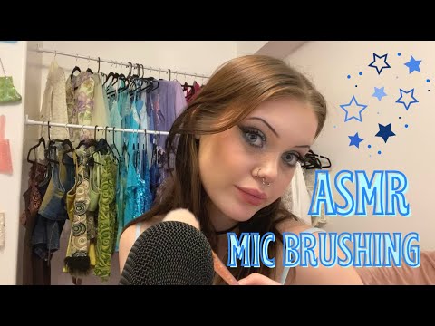 ASMR | Mic Brushing & Up-Close Inaudible Whispering ! SOOOO TINGLY 💓