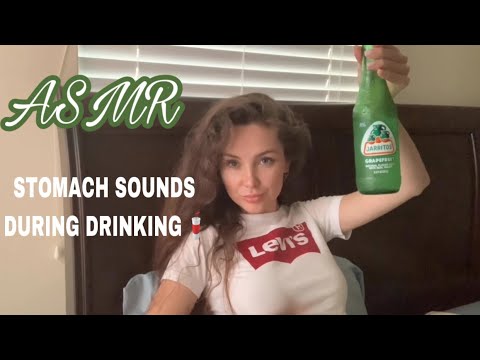 ASMR | STOMACH SOUNDS DURING DRINKING SODA 🥤