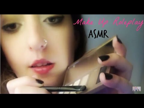 ASMR Make Up Session Roleplay (English) Personal Attention CLOSE UP