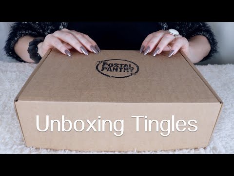 ASMR Postal Pantry Unboxing 📦 Crinkles, Tapping, Packages