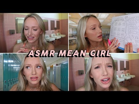 ASMR Mean Girl Gives You Tour Of New School! (Whispered) 🎓✨ | GwenGwiz