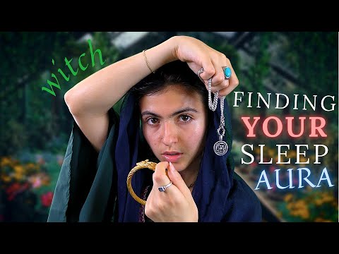 ASMR || witch finds your sleep aura (gthic)