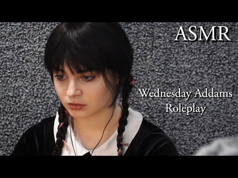 ASMR Wednesday Addams Talks to Thing | soft spoken, typing, hand sounds