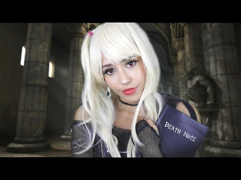 ASMR Death Note ~ Misa Amane talks to Shinigami (Soft spoken, Turning Pages, Tapping, Sounds)