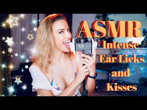 #ASMR Gina Carla 💋👅 Best Ear Licks! You want it! 😉