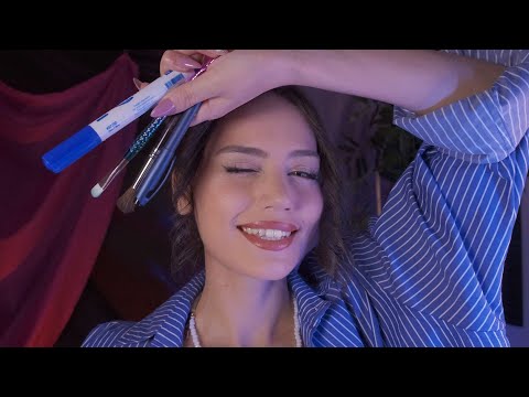 ASMR - Drawing On You - A Galaxy On Your Face