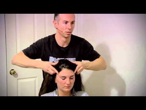 Head Massage with Face, Neck + Shoulder Massage with ASMR Trigger Sounds