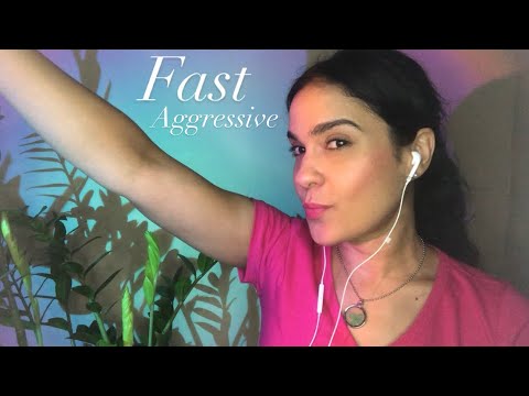 ASMR - Fast aggressive - Tirando olho gordo🤍 🧿🌿🙏🏻🌟