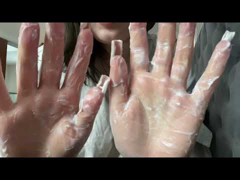 #ASMR lotion sounds galore! MESSY!