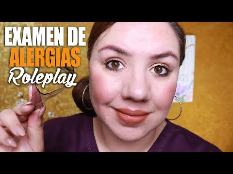 ASMR Extra Relajante Examen de Alergia de Ojos Roleplay en Español / Murmullo Latino