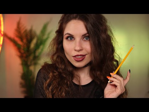 ASMR Goth Girl in Class Gives You Personal Attention | Pampering You, Makeup, Reading to You❤