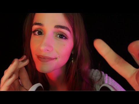 ASMR | Up-Close Triggers for Sleep 💤 (Binaural Whispers, Face Touching, Ear Cupping)