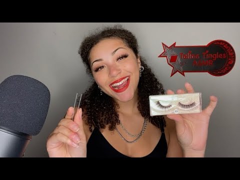ASMR | Chill BFF Does Your Eyebrows and Eyelashes | Personal Attention Roleplay
