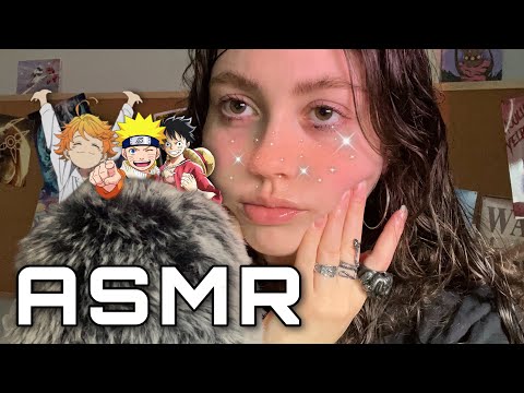 ASMR | 🇯🇵Japanese🇯🇵 Trigger Words and Famous Anime Quotes ( mouth sounds, hand movements + )