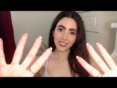 ASMR | Fast & Aggressive Hand Movements With Tingly Mouth Sounds 🤍 ( No Talking )