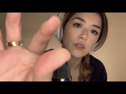 [ASMR] Plucking Away Your Negative Energy + Positive Affirmations! (whisper ramble)