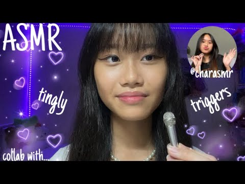 ASMR @CharASMR tries to give me tingles💗(my favourite triggers)