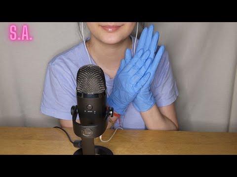 Asmr | Clapping with Latex Gloves Fast to Slow (NO TALKING)