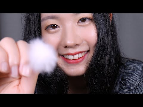 ASMR Ear Cleaning Role Playing | Finding your tingles | Fluffy ear pick, Cotton Swab | 3dio