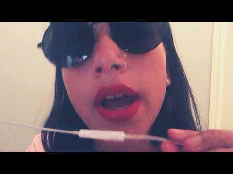 ASMR inaudible whisper with mouth sounds 🍓💕