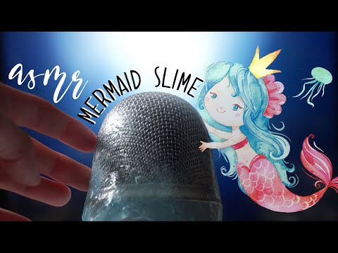 ASMR 🧜‍♀️ Mermaid Slime - You’re Underwater (Active Background)