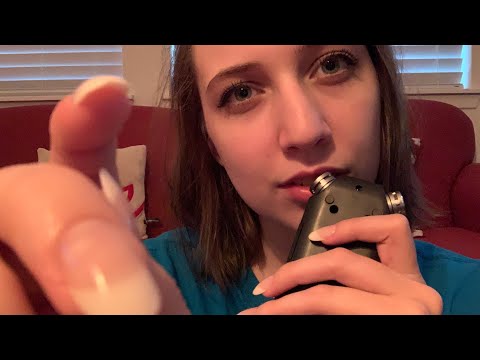 [ASMR] • Cozy Whispers • Tascam Tapping • Breathy Whispers • Hand Movements