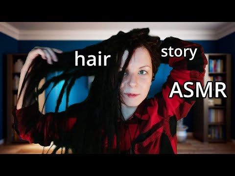 ASMR Story time & how I made my dreadlocks - the start of my 2nd dreadlock journey (whispered)