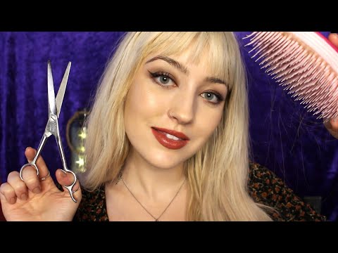 ASMR Relaxing Haircut Roleplay