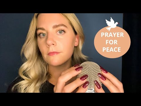 ASMR Mic Scratching & Prayer for Peace