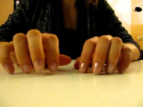#4 Nail tapping on my table, ASMR