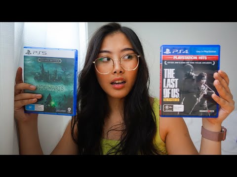 [ASMR] My Video Game Collection! (whispered 😴)
