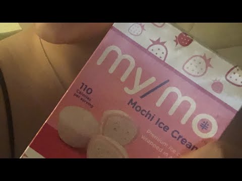 ASMR Eating Mochi intense mouth and eating sounds
