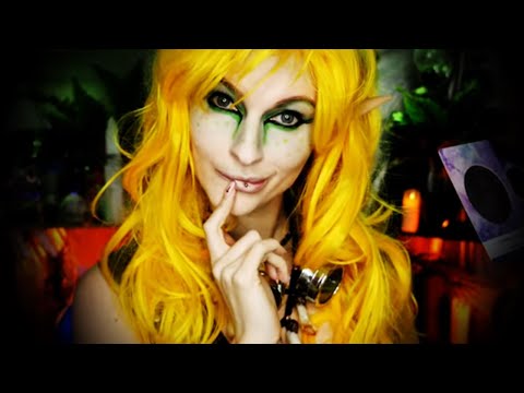 ASMR Alchemy and Card reading Elf Citrine and stuff!