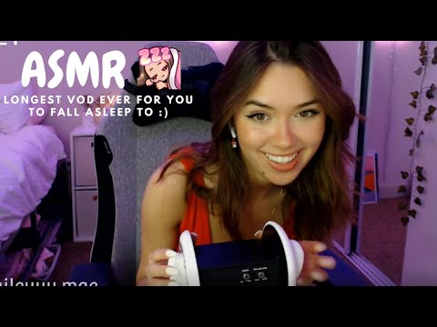 ASMR Insomnia Relief ~ Longest VOD Ever for You To Fall Asleep To (Twitch VOD)