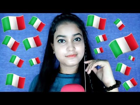 ASMR Popular Italy Most Beautiful Cities Name Triggers