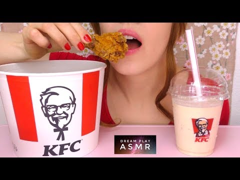 ★ASMR★ KFC 18 Hot Wings super crunchy - Eating Wednesday | Dream Play ASMR