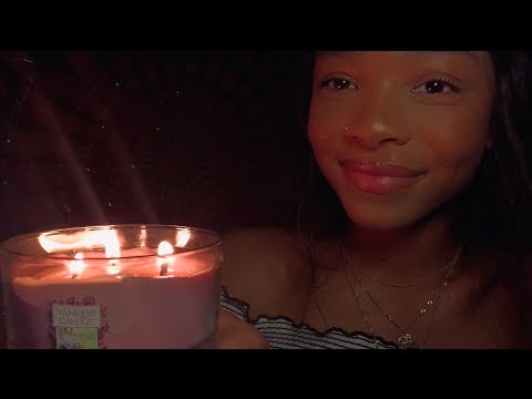 ASMR friend helps you fall asleep (again) close whisper + positive affirmations + personal attention