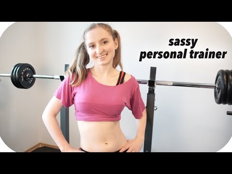 ASMR Sassy Personal Trainer Role Play - Personal Attention