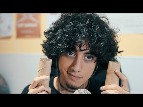 ASMR WITH LITTLE PAPER TUBES