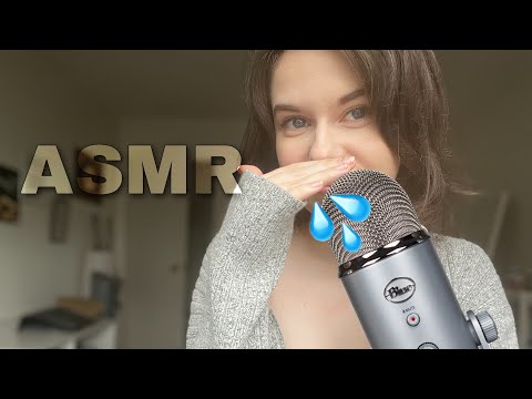 ASMR | Fluffy Mic Brushing & Mouth Sounds