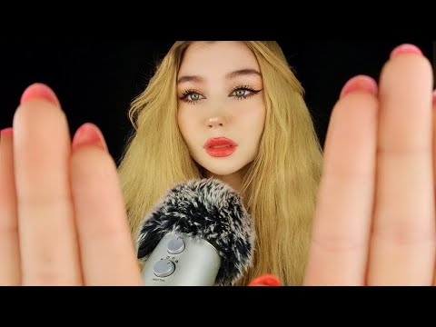 ASMR | GIVING YOU PERSONAL ATTENTION (face brushing, face touching, mic scratching, affirmations)