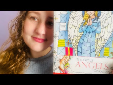 ASMR 🖍 Colouring, Book Tracing, Tapping, Show & Tell 🖍