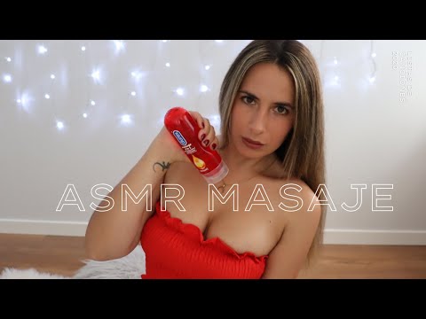 ASMR masajista coqueta 😘 TE DOY UN MASAJE Y BESITOS💥 Roleplay en español
