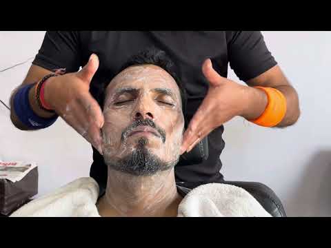 Indian Face massage asmr