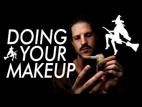 [ASMR] Doing Your Makeup | Halloween 2020 | Face Touching & Brushing